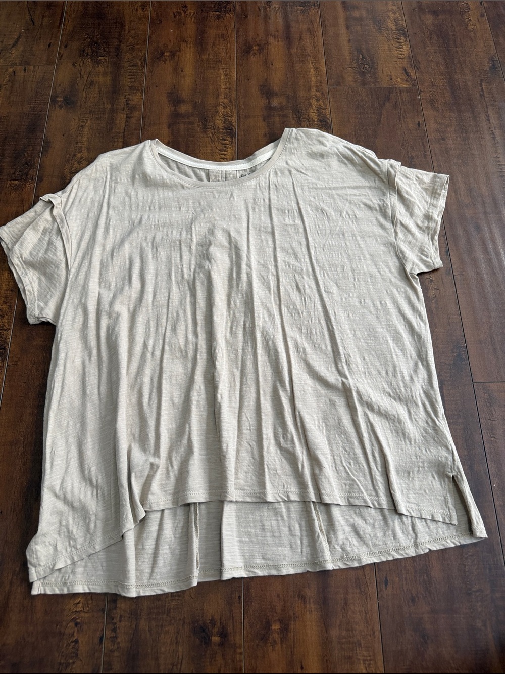 Matilda Jane Short-Sleeve Tee in Light Beige